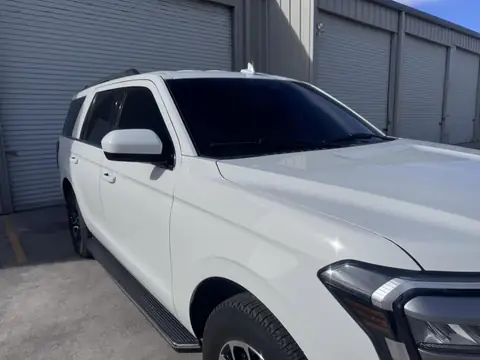 2023 Ford Expedition windshield tint: 50% C-IR full windshield, 5% sunstrip