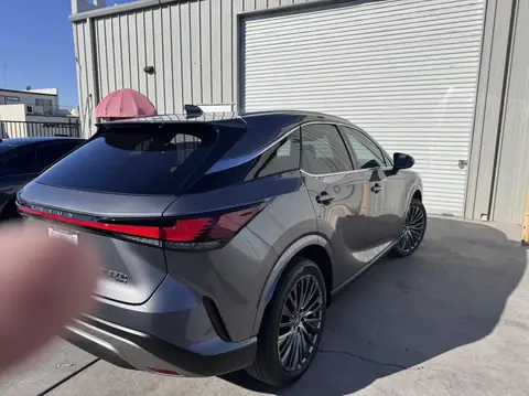 2023 Lexus RX350h window tint: 15% over the rear half privacy windows, 25% on front doors, 50% full windshield