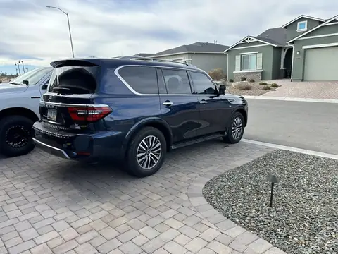 2023 Nissan Armada window tint: 3% over the rear privacy cargo windows, 20% front two windows
