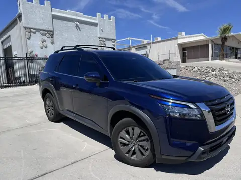 2023 Nissan Pathfinder window tint: 5% front doors, 35% full windshield, 5% sunstrip (view 2)