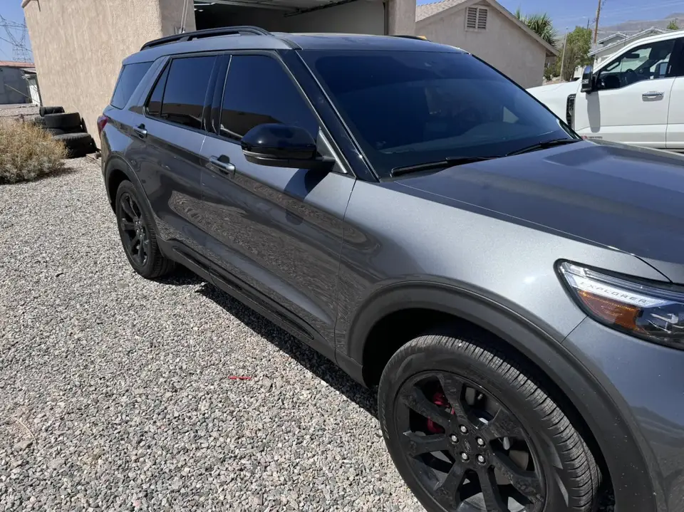 2024 Ford Explorer ST window tint: 15% all sides and rear, 5% sun strip (view 3)