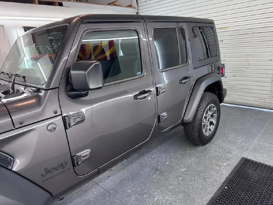 2024 Jeep Wrangler window tint: 40% front door windows (view 2)