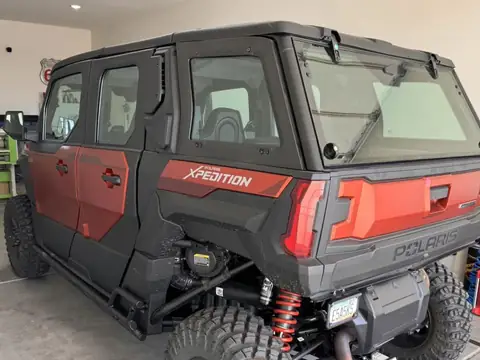 2024 Polaris Xpedition window tint: 15% all sides and rear, 3% sunstrip (view 2)