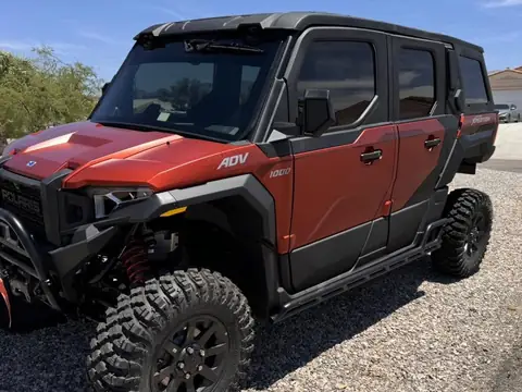 2024 Polaris Xpedition window tint: 15% all sides and rear, 3% sunstrip (view 3)