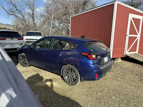 2024 Subaru Impreza window tint: 15% Nano Ceramic rear cargo and rear doors, 40% Nano Ceramic front doors, 15% windshield strip