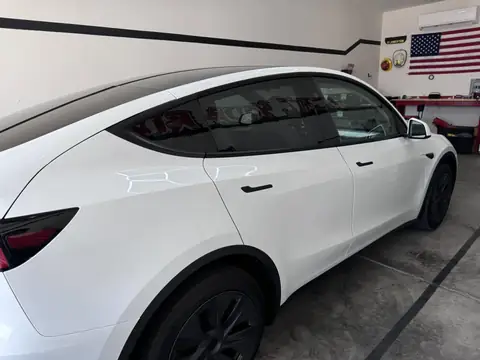 2024 Tesla Model Y window tint: 15% Carbon Ceramic sides and rear