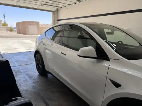 2024 Tesla Model Y window tint: 15% Carbon Ceramic sides and rear (view 3)