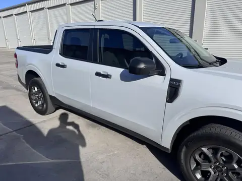 2025 Ford Maverick window tint: Brought in his new 2025 Ford Maverick to get 35% installed on the front doors