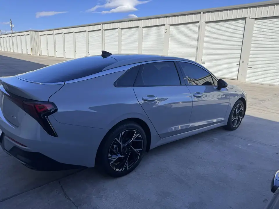 2025 Kia K5 window tint: 5% all sides and rear, 35% full windshield (view 5)