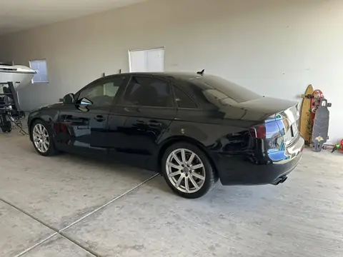 Audi A4 window tint: Remove all old tint, 5% rear doors, quarter windows and back glass, 15% front doors, 5% windshield strip