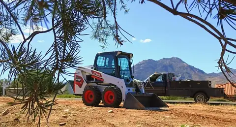 Bobcat S450 window tint: 5% sides, 25% front and back windshield