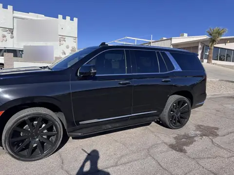 Cadillac Escalade window tint: Cadillac Escalade 20% C-IR front doors to match rear windows