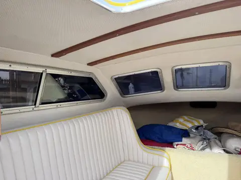 Campbell boat cabin window tint: Removed faded tint from all cabin windows, Installed new 5% on all cabin windows
