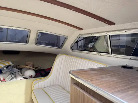 Campbell boat cabin window tint: Removed faded tint from all cabin windows, Installed new 5% on all cabin windows (view 3)