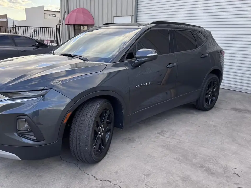 Chevy Blazer window tint: 5% C-IR all sides and rear hatch, 5% sunstrip (view 3)