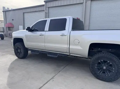 Chevy Silverado window tint: 5% all side and rear windows, 5% sunstrip (view 3)