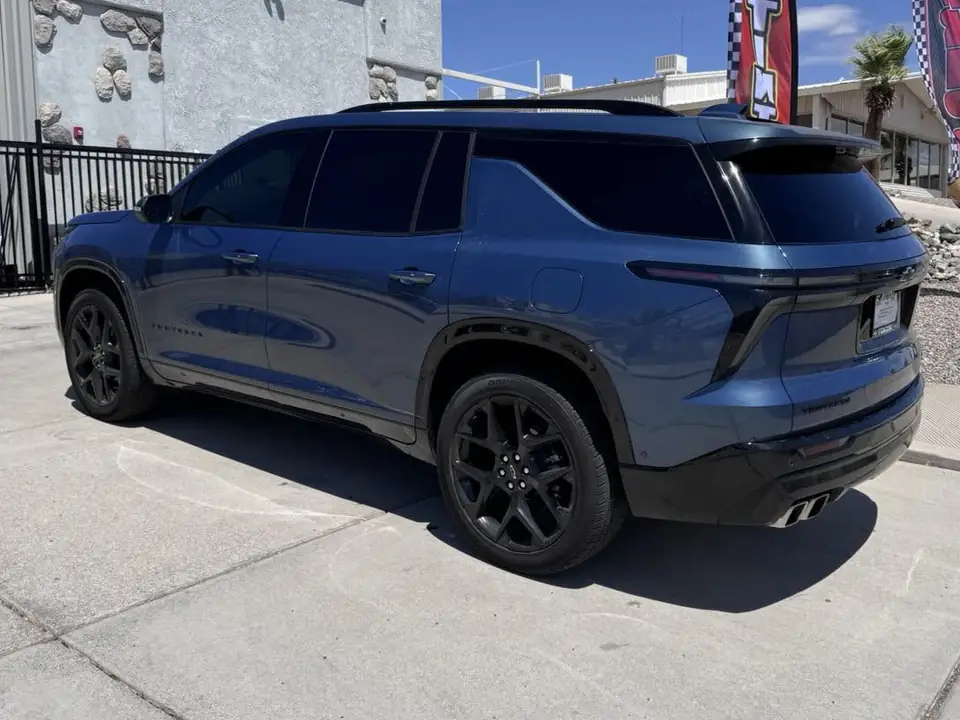 Chevy Traverse window tint: 5% Rear 5 windows, 15% front doors (view 2)