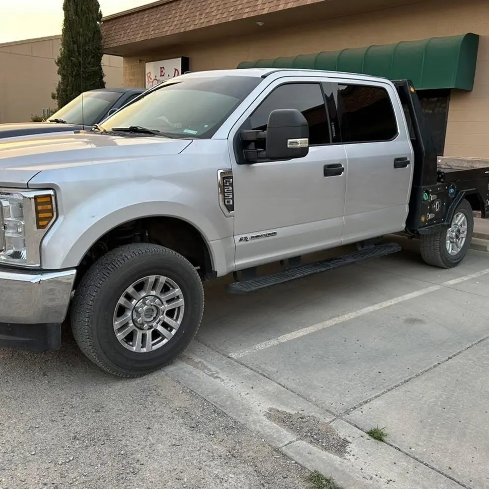 Ford F-250 work truck with fresh tint