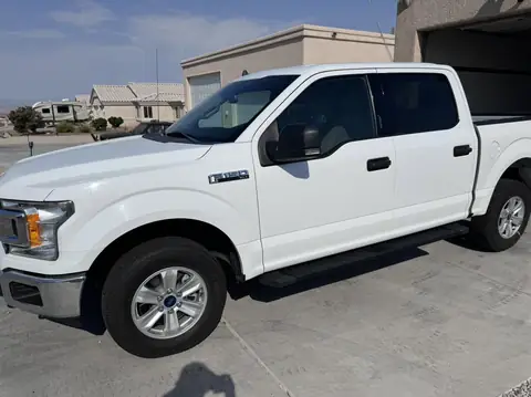 Ford F-150 window tint: 15% Carbon Ceramic all sides and rear window, 5% windshield strip (view 3)