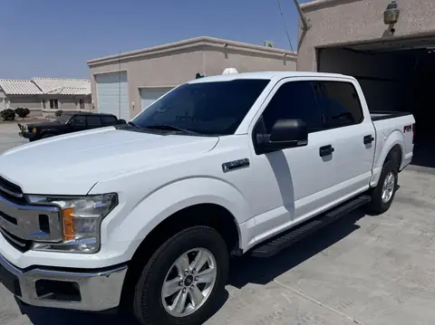 Ford F-150 window tint: 15% Carbon Ceramic all sides and rear window, 5% windshield strip (view 4)