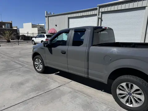 Ford F-150 window tint: F150 35% over factory privacy rear windows, 15% front doors