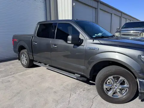 Ford F-150 window tint: 20% front door windows to match the existing rear windows (view 2)