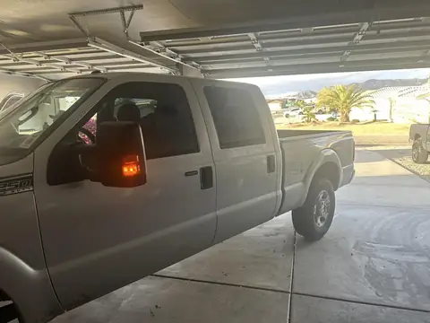 Ford F-250 window tint: Strip all sides and rear, 3% all sides and rear, 50% full windshield, 3% sun strip