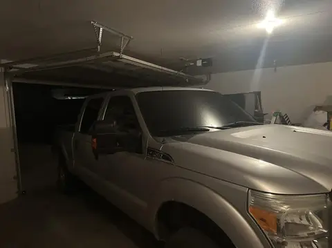 Ford F-250 window tint: Strip all sides and rear, 3% all sides and rear, 50% full windshield, 3% sun strip (view 3)