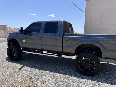 Ford F-250 window tint: Full removal sides and rear, 3% Carbon Ceramic sides and rear, 5% sun strip (view 2)