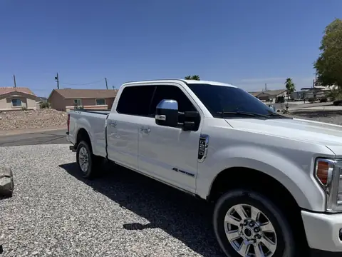 Ford F-250 window tint: 5% Ceramic rear 3 windows, 20% Ceramic front doors, 50% Ceramic full windshield