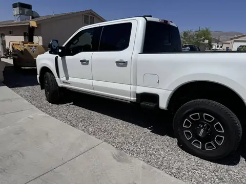 Ford F-350 window tint: 15% all sides and rear, 5% sunstrip