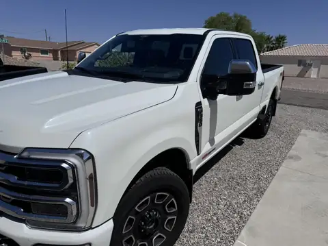 Ford F-350 window tint: 15% all sides and rear, 5% sunstrip (view 3)