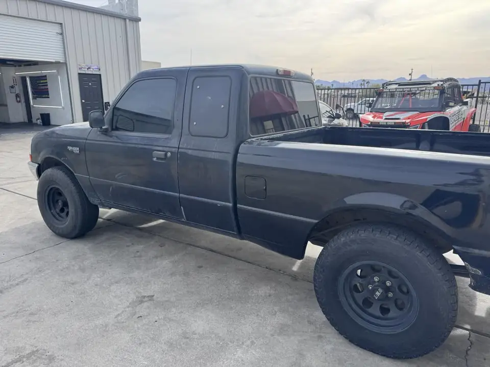 Ford Ranger extended cab window tint: 5% sides and rear glass (view 4)