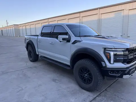 Ford Raptor window tint: 5% C-IR sides and rear, 5% Sunstrip