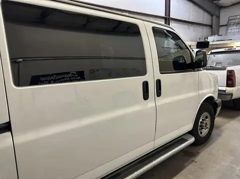 GMC utility van window tint: Premium 5% rear doors and side door windows, Premium 35% fronts (view 2)