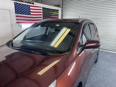 Honda Pilot sun strip: 3% sunstrip