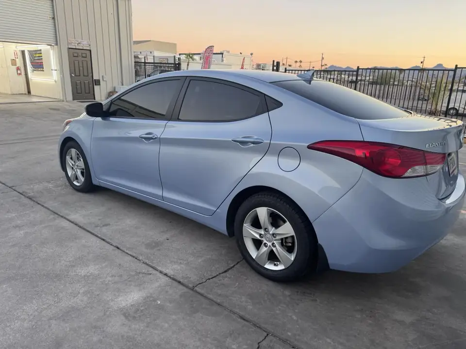 Hyundai Elantra window tint: Rolled this Hyundai Elantra out with our 15% C-IR on the sides and rear window, And a 50% C-IR on the full windshield (view 2)
