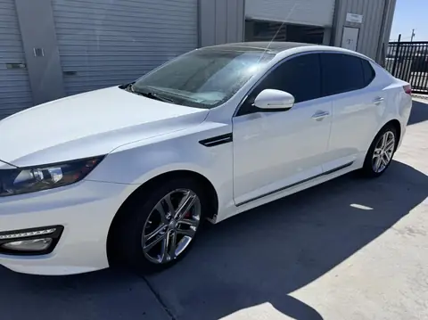 Kia Optima windshield tint: 50% full windshield (view 3)