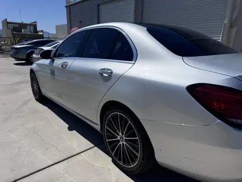 Mercedes C300 window tint: 35% sides and rear, 5% sunstrip
