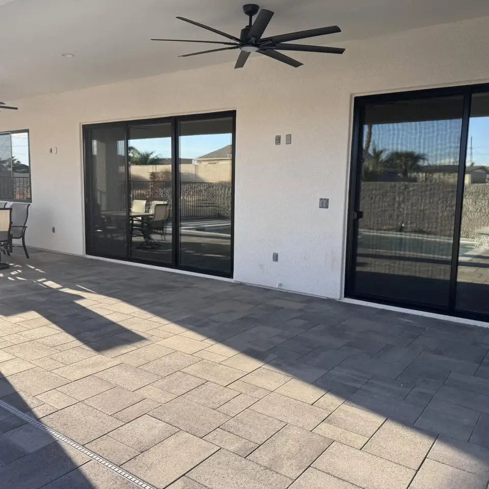 New home in 35% dual reflective film: Some flat glass action today, Adding some solar protection and additional privacy for this new home. 35% dual (view 4)