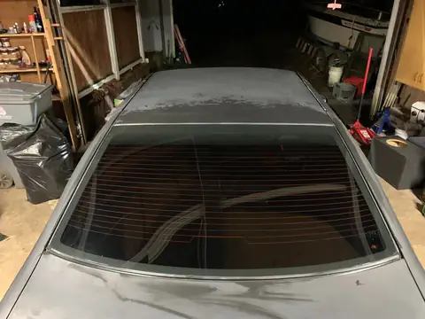 Old tint removal and carbon re-tint: Removed the old cheap tint and replaced it with premium carbon 5% (view 3)