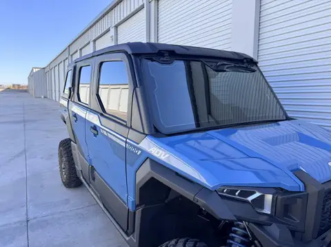 Polaris Xpedition window tint: 5% rear 5 windows, 35% front doors, 50% full windshield