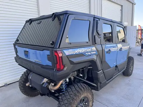 Polaris Xpedition window tint: 5% rear 5 windows, 35% front doors, 50% full windshield (view 2)