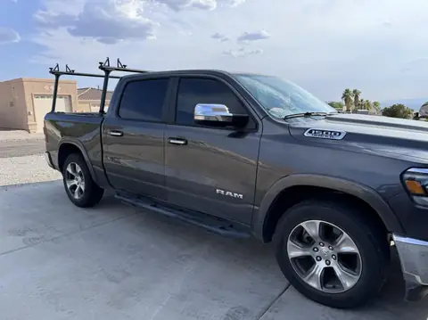 Ram 1500 window tint: 5% rear half, 15% front doors (view 3)