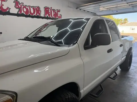 Ram 1500 windshield tint: 15% Carbon Ceramic full windshield