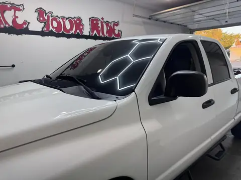 Ram 1500 windshield tint: 15% Carbon Ceramic full windshield (view 2)
