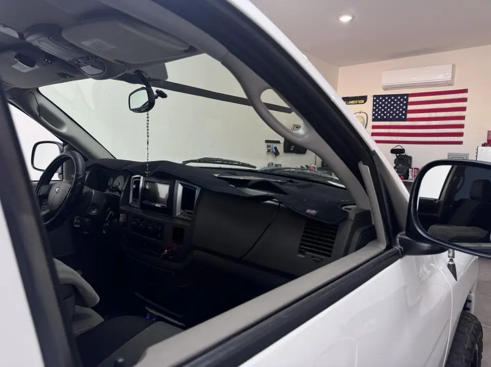 Ram 1500 windshield tint: 15% Carbon Ceramic full windshield (view 3)