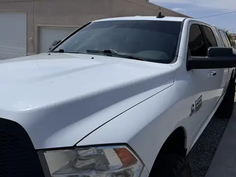 Ram 2500 window tint: 5% Carbon Ceramic rear doors and rear 3piece window, 3% Carbon Ceramic front doors to match rear, 3% Sunstrip (view 2)