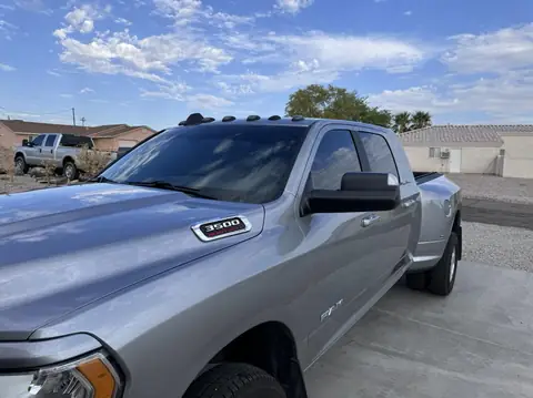 Ram 3500 window tint: 15% Carbon Ceramic all sides and rear, 5% sun strip (view 2)