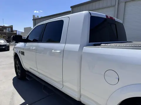 Ram 3500 window tint: 15% all sides and rear, 50% full windshield (view 2)